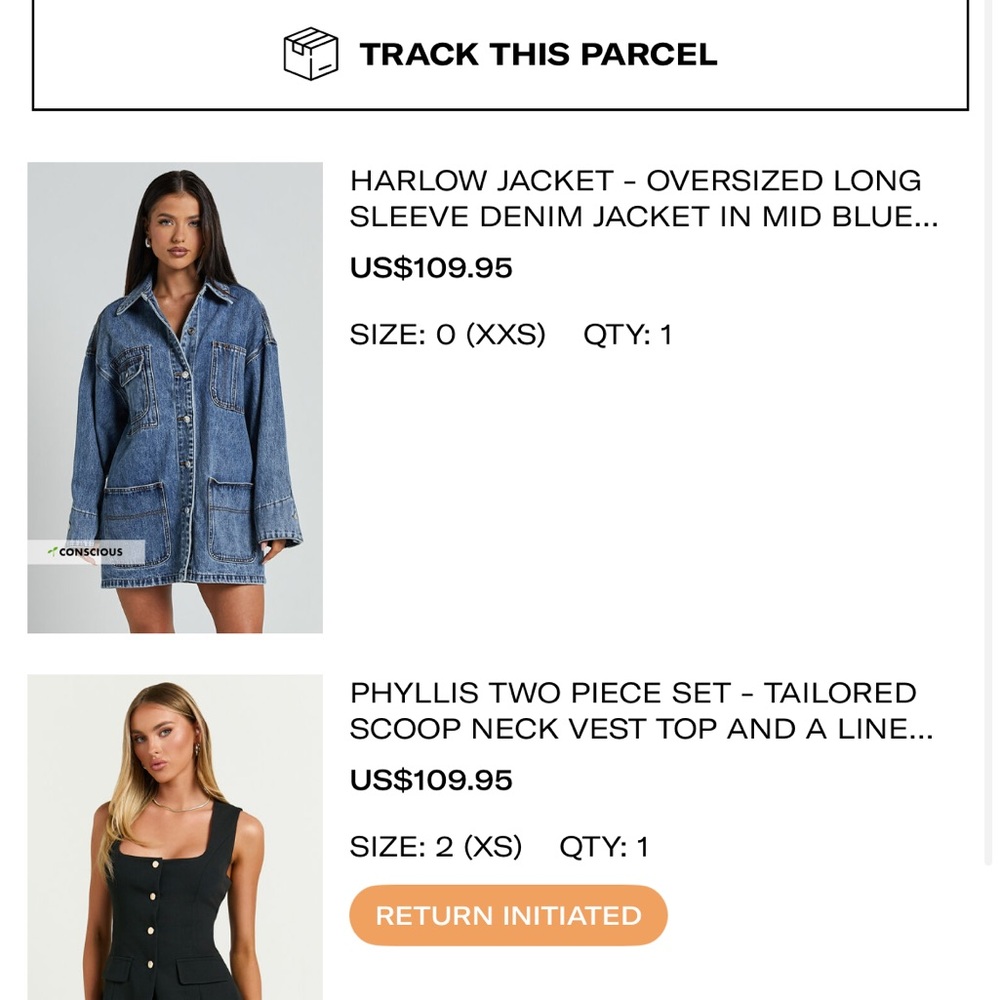 Showpo Blue Oversized Jean Jacket